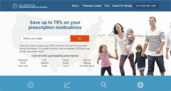 Desktop Screenshot of prescriptionassistance.info